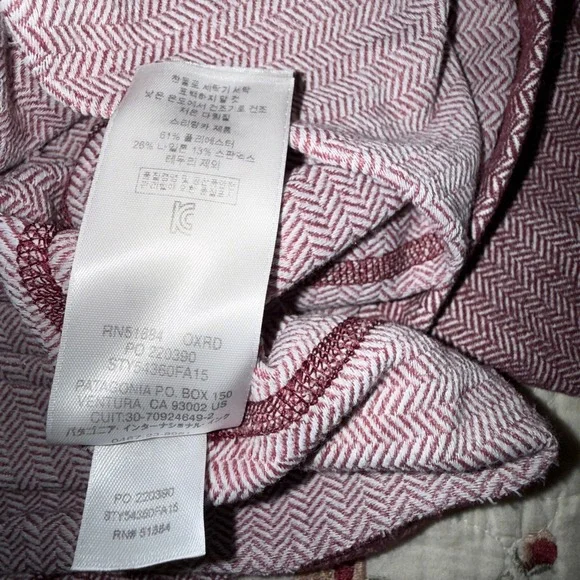 Patagonia Women's Large Base Layer Active Hoodie Herringbone Gorpcore Thumbholes - Picture 12 of 16